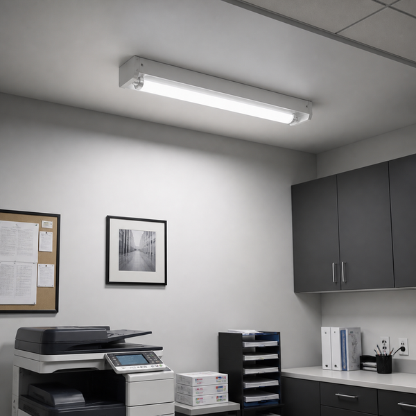 2FT LED T8 Tube, Type A+B, Replaces F17T8 Fluorescent Drops into your 2-foot fixture. — 4000K