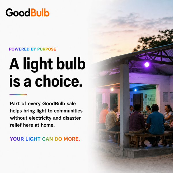 5-Color Select LED Bulb, Blue Green Red Purple Yellow, E26