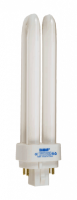 18-Watt CFL Double Twin Tube Lamp – 4-Pin G24Q-2 Base, 2700K Warm White, 82 CRI, 12,000-Hour Life