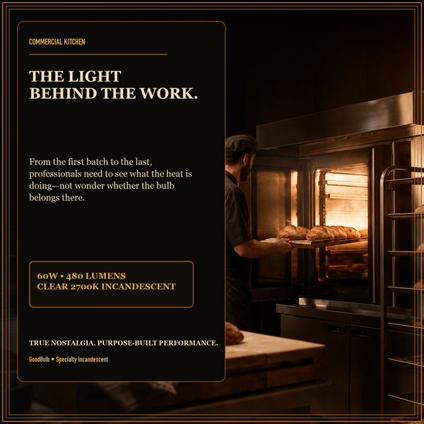 Oven Light Bulb, A15 Appliance Incandescent, High-Temp E26