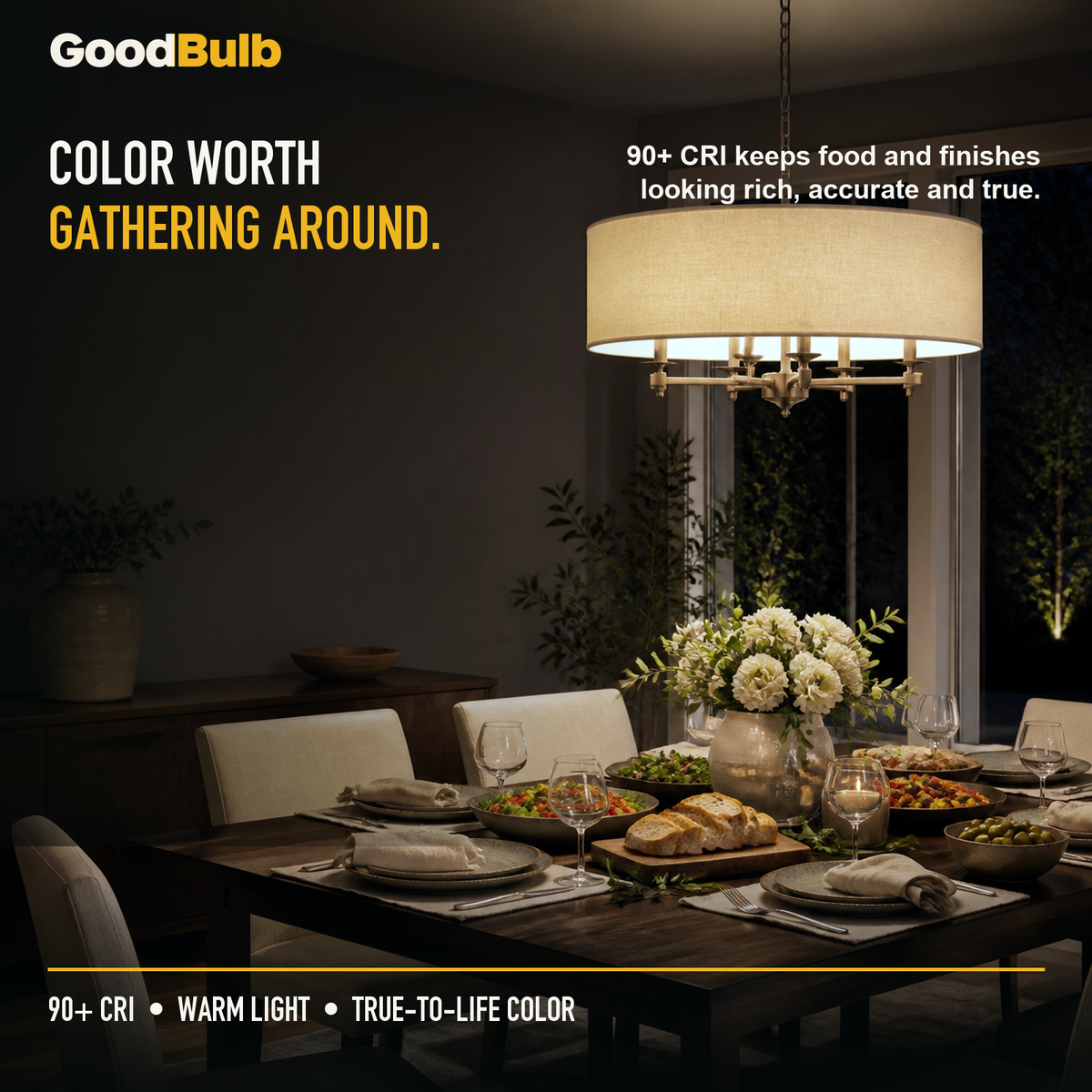 GoodBulb Warm White 3000K A19 LED bulb, made in USA, Fargo North Dakota
