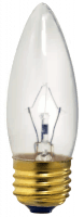 40-Watt Shatter-Resistant ETC Lamp – 130V, E26 Medium Base, Clear Finish, Silicone Coated for Safety