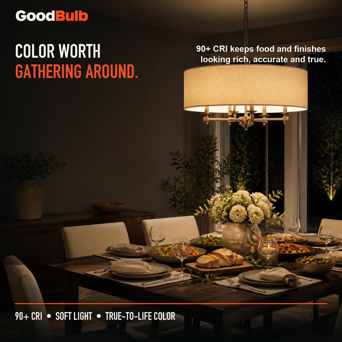 GoodBulb Soft White 2700K A19 LED bulb, made in USA, Fargo North Dakota