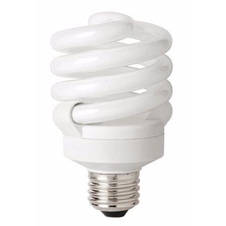 GoodBulb 18W SpringLamp Pro Full Spiral Compact Fluorescent Lamp – 2700K Soft White Light, E26 Medium Base, 1300 Lumens, 12000 Hours