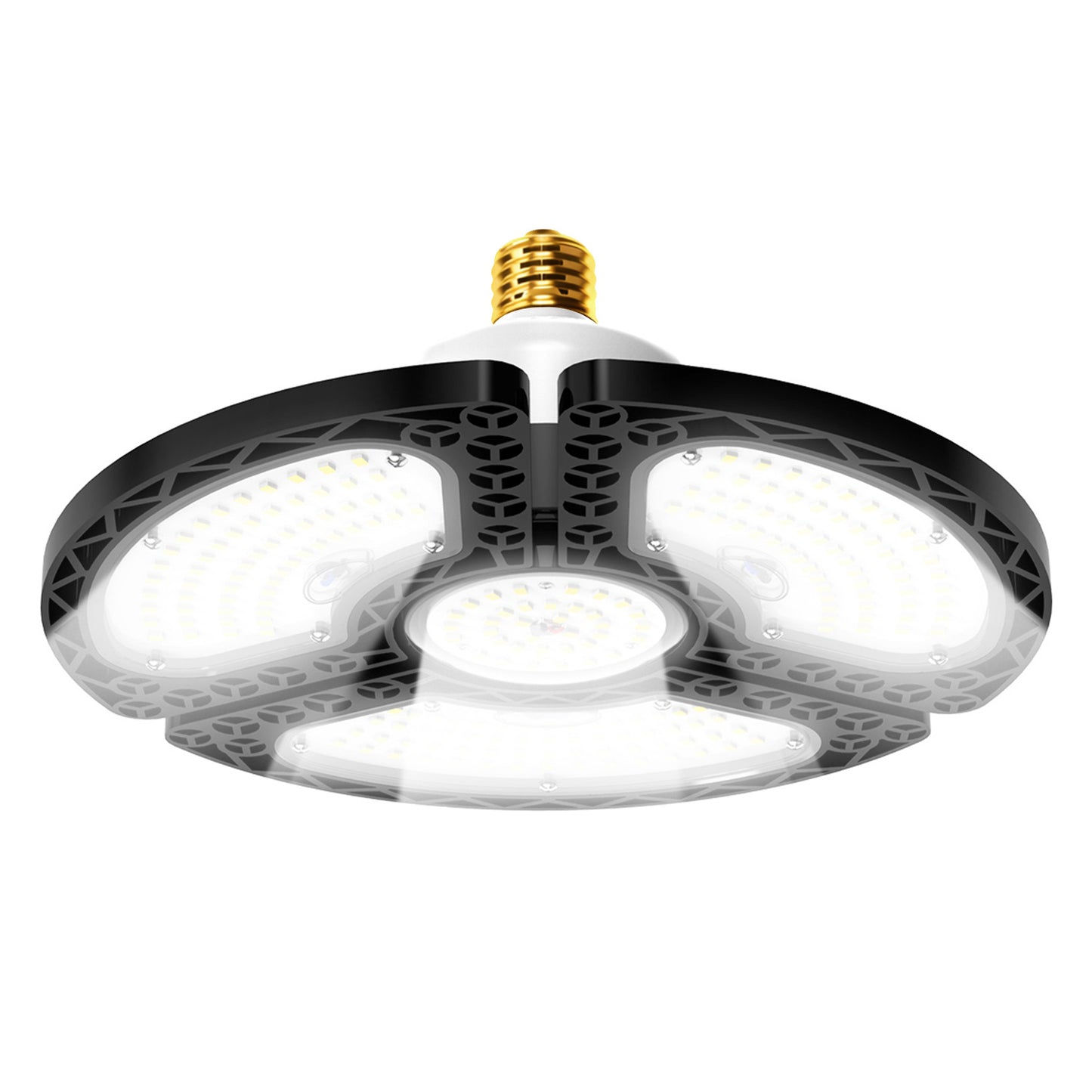 750w EQUIVALENT - 60 WATT NON-DIMMABLE LED Deformable - 84 CRI - PLATINUM PURE WHITE - 8400 LUMENS - 6000 KELVIN - ROUGH SERVICE - 50,000 HOURS & 5 YEAR