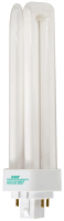 42-Watt Triple Twin-Tube CFL Lamp – GX24Q-4 Base, Neutral White 3500K, 4-Pin, High Lumen Output