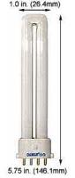 9W Twin Tube Compact Fluorescent Lamp