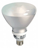 GoodBulb EL23 25W R40 Fluorescent Flood – 4100K Cool White – 120V E26 Base – 10,000-Hour Energy-Saving R40 Lamp for Residential & Commercial Lighting