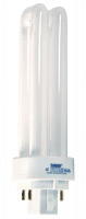 F13DDTT 13W 3000K Double Twin Tube CFL – G24Q-1 4-Pin, Warm White Eco Lamp, Long-Life Compact Fluorescent