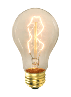 60A19 Antique Z-Filament – 60-Watt Vintage Clear A19 Lamp (E26 Base, 120V)