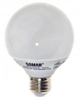 Mini Globe G25 LED Bulb – 9W, E26 Base, Warm White 2700K, 10,000 Hr Life