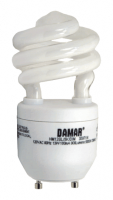 13W Mini Spiral GU24 Bulb – 5000K Daylight, Dimmable
