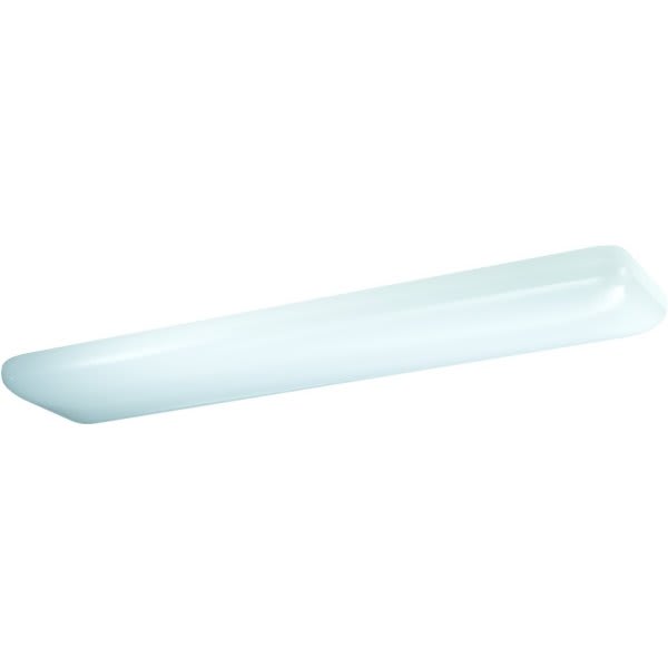 White Acrylic Replacement Puff Lens Use With 4 FT 4 Light Lithonia Fixtures Only