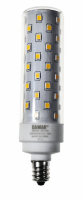 10W LED T28 Tubular Bulb, 3000K Warm White, E12 Base, 900 Lumens, Dimmable