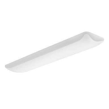 14IN 40K 80 CRI LED Rectangle 48 14-Inch Puff Flushmount 5000 Lumens, White