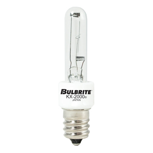 20W T3 KX2000 Clear E12 120V Incandescent Decorative Dimmable Bulb 2700K Warm White