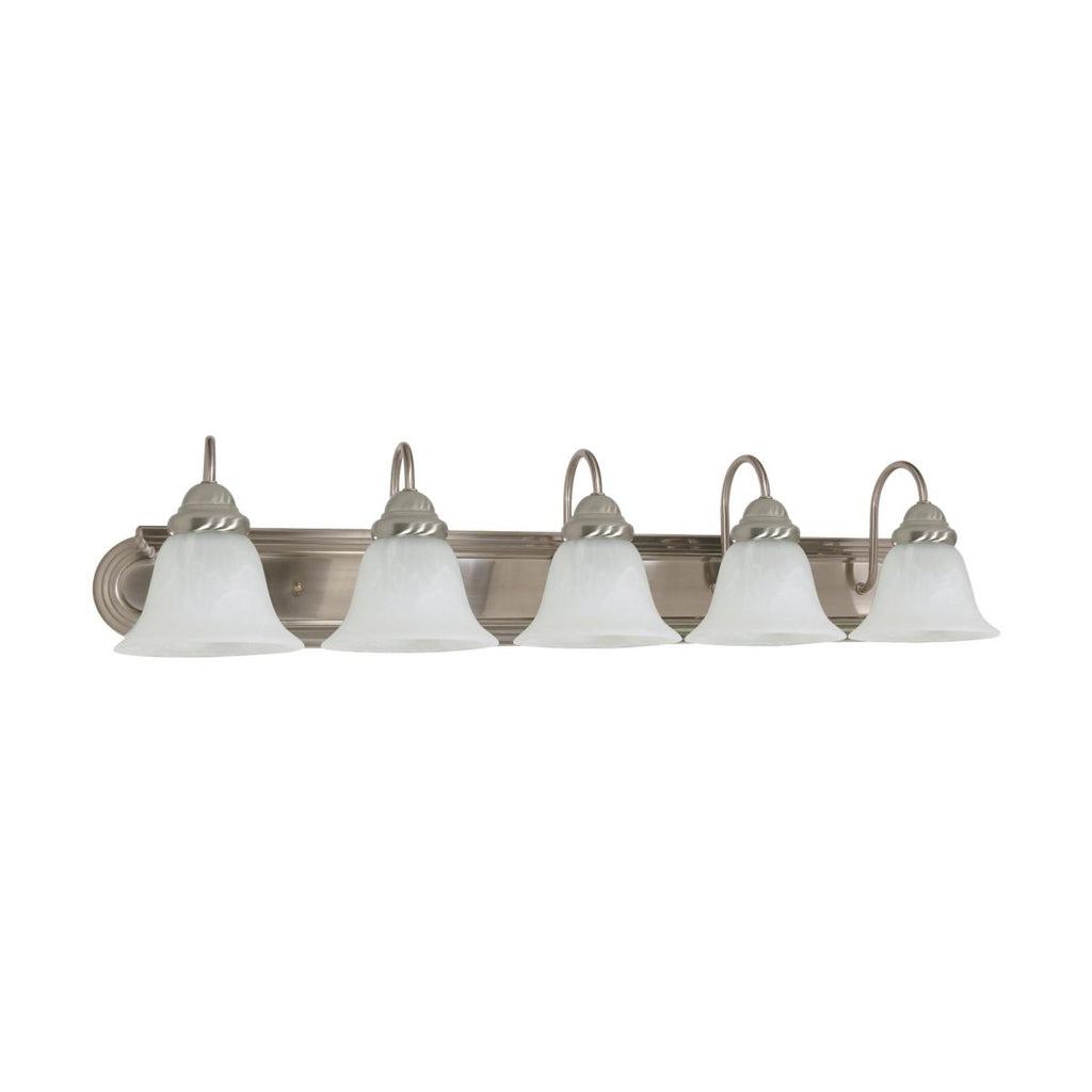 Ballerina 5 Light 60W 36 in. Vanity Brushed Nickel
