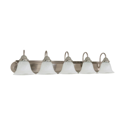 Ballerina 5 Light 60W 36 in. Vanity Brushed Nickel