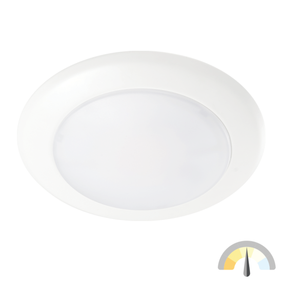 6" LED Downlight – 15W – 120V – Color Selectable (2700K–5000K)