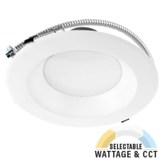 8" LED Commercial Downlight – 12W / 20W / 30W – Selectable CCT
