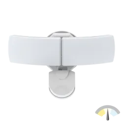 Security Light – 26W – 2730-3000 Lumens – Selectable CCT (3000K/4000K/5000K) – Motion Sensor – Dusk-to-Dawn – Hardwired – Wet Rated – 50,000 Hours – 3-Year Warranty