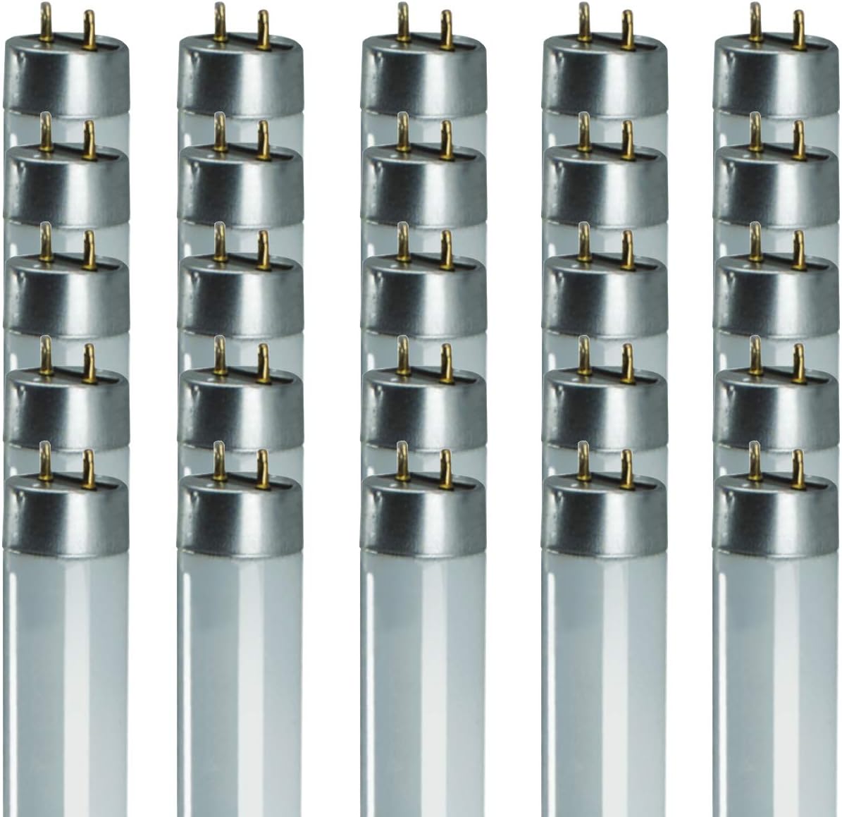 F32T8/965 4 Foot Fluorescent T8 Tubes 4100 Kelvin Full Spectrum Standard G13 Bipin Base