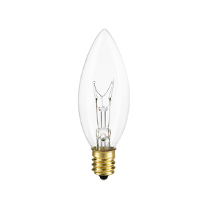 E12 Chandelier Bulb, B11 Torpedo Incandescent, Dimmable