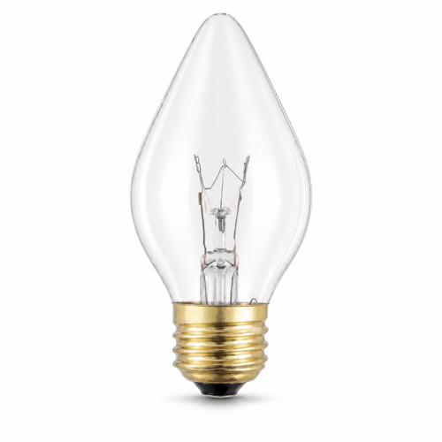 E26 Chandelier Bulb, C15 Torpedo Incandescent, Dimmable
