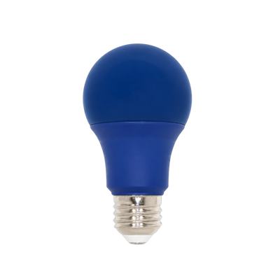 Blue LED Light Bulb, 60W Equal, A19 E26, Project Blue Light