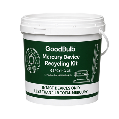 Mercury Device Recycling Kit, Thermostats & Switches