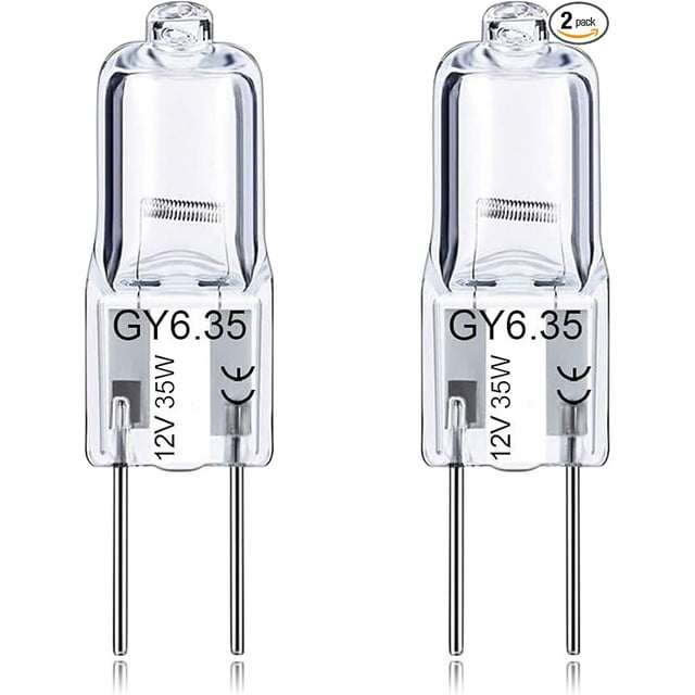 35W GY6.35 T4 Halogen Bulb – 2700K Warm White, 12V Dimmable