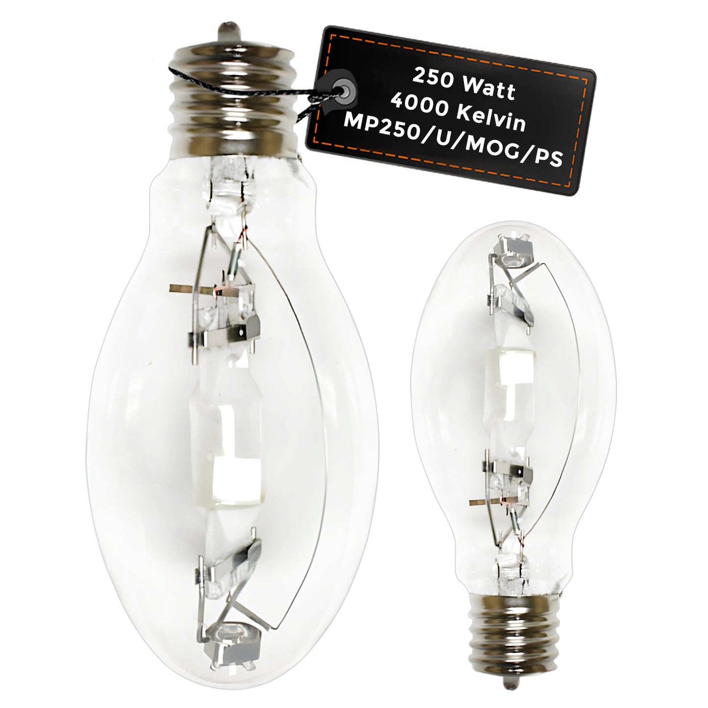 MP250/U/MOG/PS 250-watt metal halide lamp with mogul base for high-intensity commercial and industrial lighting