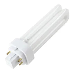 Compact Fluorescent Lamp – PLC – 13W – 780 Lumens – 2700K Warm White – G24Q-1 Base – Low Profile – Instant-On – 12,000 Hours – 1-Year Warranty