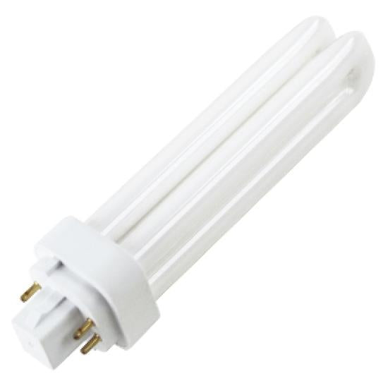 PLC Compact Fluorescent Bulb 18W 120V 2700K G24Q-1 Base