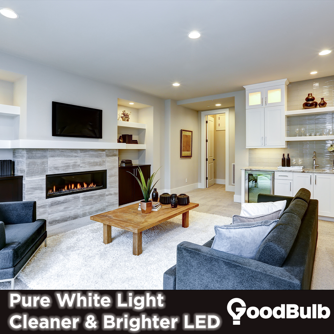 Pure white lighting that is cleaner and brighter LEDs.