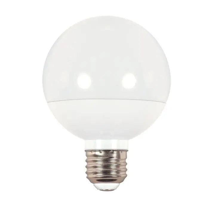 6W G25 Globe LED – 5000K Natural Light – Medium Base – 120V Dimmable