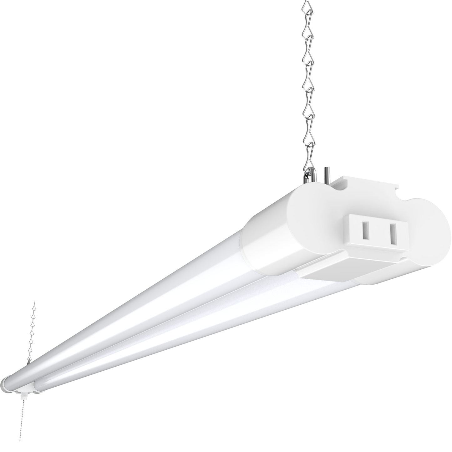 LED Shop Light 4ft Utility Frosted Plug & Play 4100 Lumens