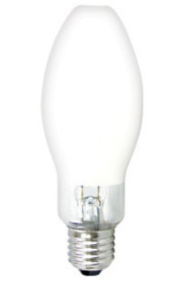 H38LL-100/DX/MED Superior Life 100W Mercury Vapor Lamp – 3700K Cool White E26 Medium Base Coated Glass Bulb
