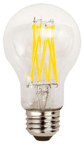 A19 Clear LED Bulb – 8W, 800 Lumens, 2700K Warm White, 95 CRI, E26 Medium Base, 120V Dimmable, 15,000-Hour Xtreme Life Light