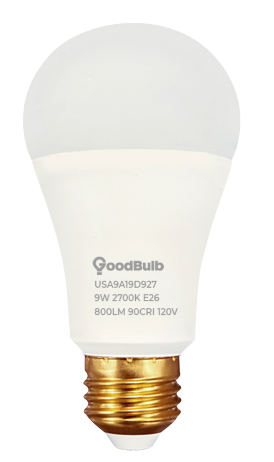 American-made LED A19 bulb