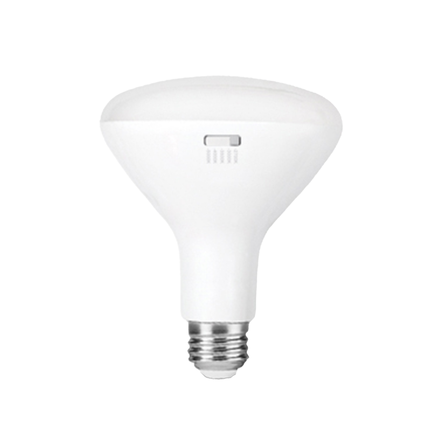 BR30 LED light bulb that can provide golden amber glows to a platinum white light.