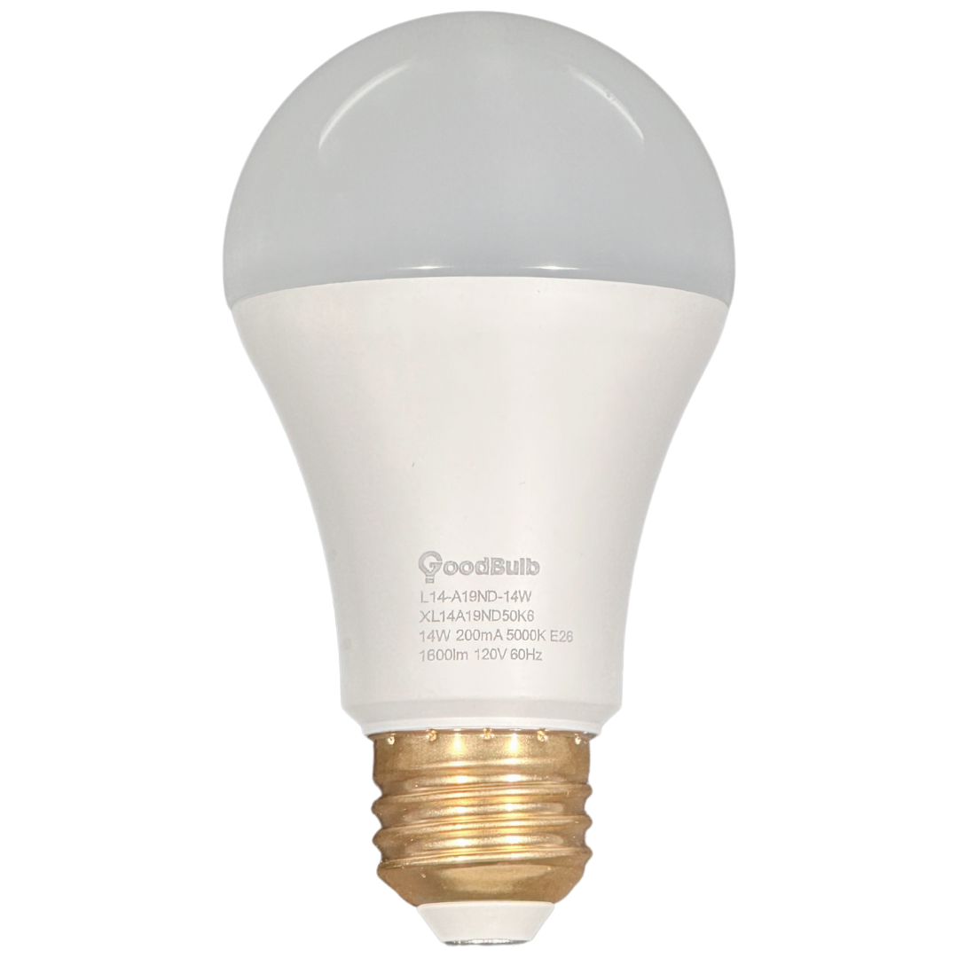 Xtreme Life LED A19: 100w Equal Rough Service Pure White 5000K – GoodBulb