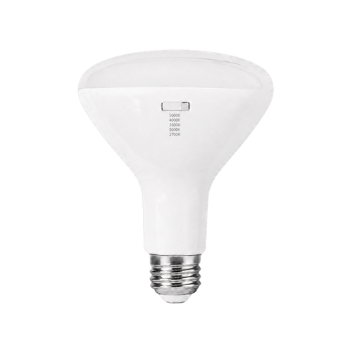 BR30 LED Recessed Can Light Bulb, Selectable Color, 65W Equal
