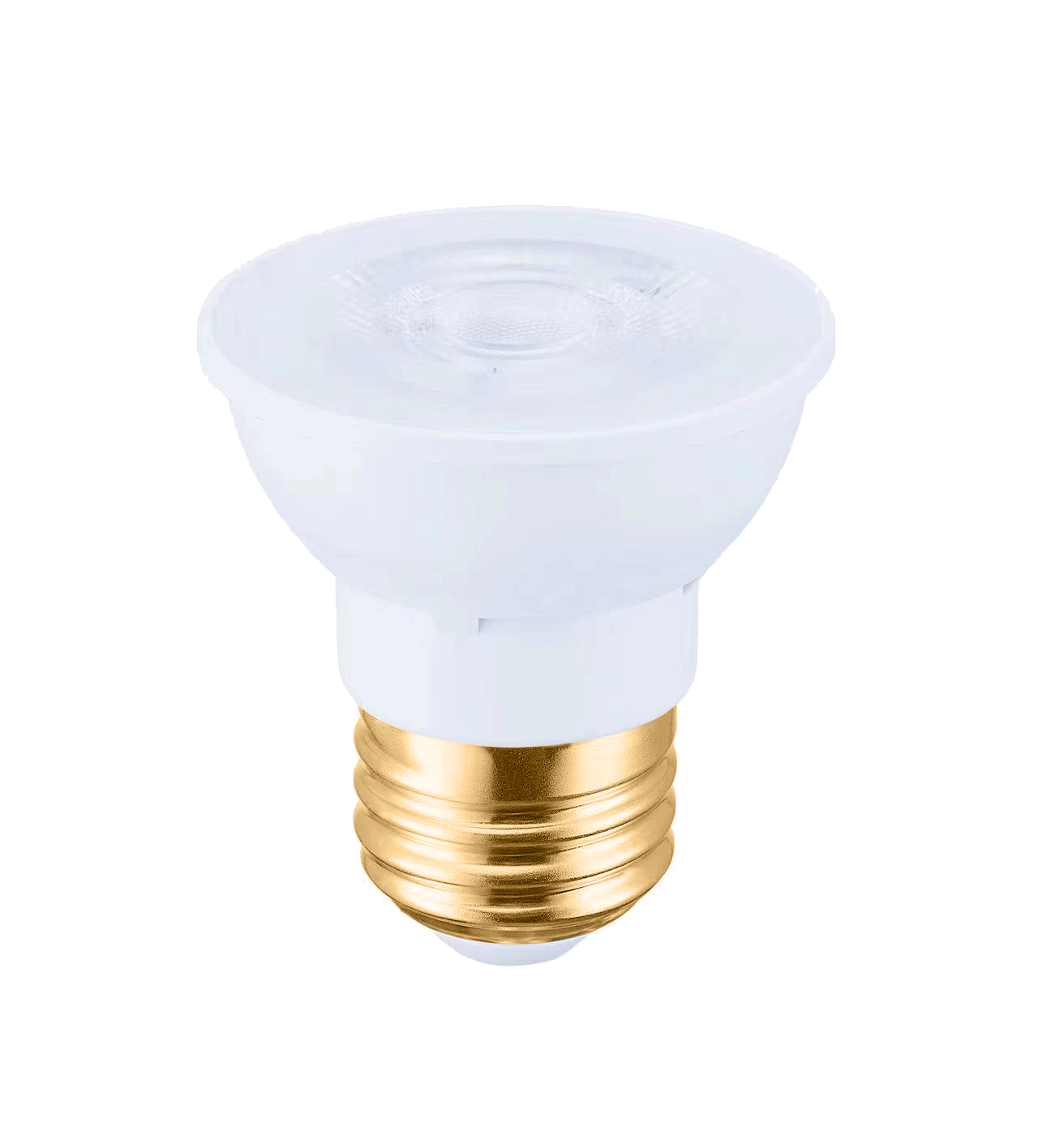 PAR16 LED light bulbs with a clean white 5000K spectrum and can last for 25,000 hours and is dimmable.