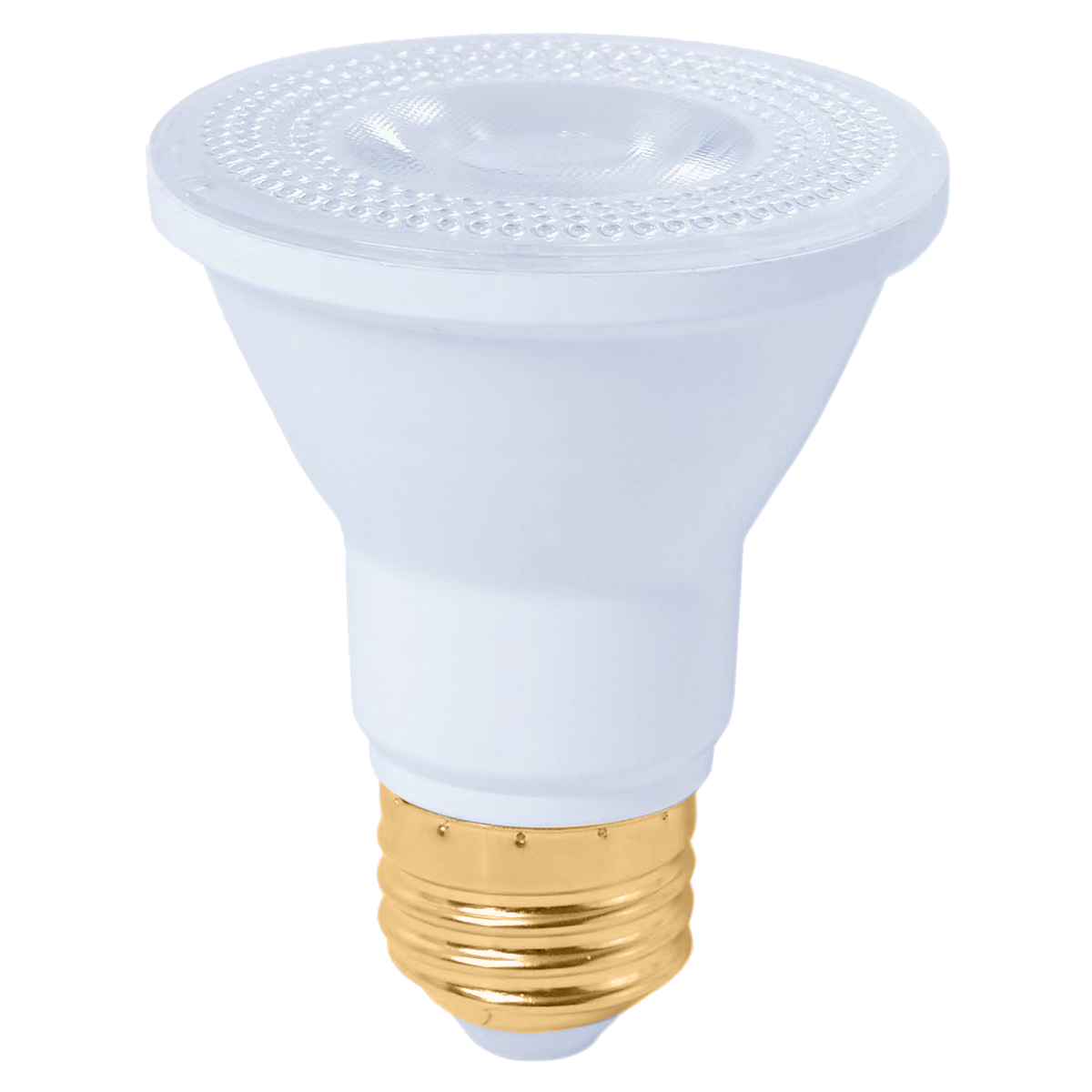 GoodBulb PAR20 LED light bulb with warm, comfortable spectrum of light. Can last 25,000 Hours and is dimmable.