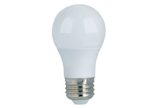 LED A15 Bulb 5.5W, 3000K, Dimmable, E26 Base, 120V