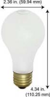 50A19IF 277V Inside Frosted A19 Bulb – 2700K Soft White