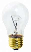 GoodBulb 25W A15 Clear Bulb | E26 Base | 130V | 2,700K | 2,500 Hr Life | C-9 Filament(1-Pack)