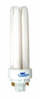 GoodBulb 13W CFL Double Twin Tube | G24q-1 4-Pin Base | 3500K Neutral White | 900 Lumens | Long-Life Compact Fluorescent Lamp(1-Pack)