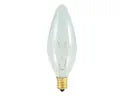 GoodBulb 40W B10 Clear Candelabra Bulb | 220V | E12 Base | 2700K Warm White | 345 Lumens | 3000 Hr Life | Decorative Incandescent(1-Pack)